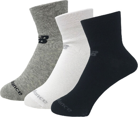 NB PF Cotton Flat Knit Ankle Socks 3 Pair Socken
