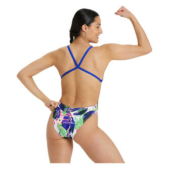 Crazy Arena Swimsuit Xcross Back Allover Badeanzug
