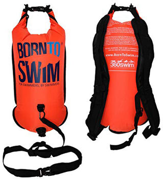 BornTo Swim Sac à dos étanche et Bouée