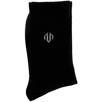Ribbed Logo chaussettes