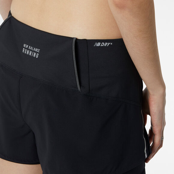IMPACT RUN 2IN1 shorts de running, BLACK, S